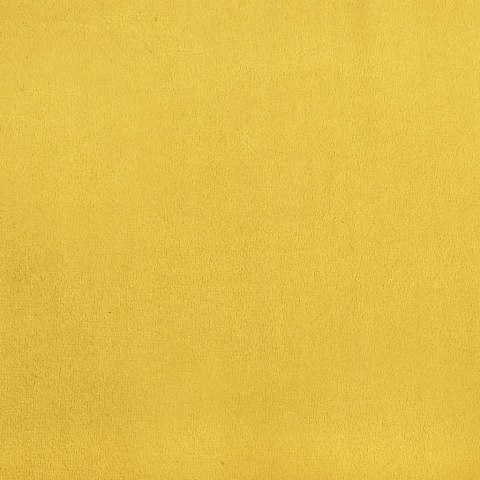 VidaXL Fotel klubowy z podnóżkiem, żółty, obity aksamitem