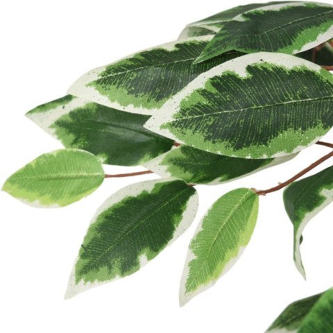 VidaXL Sztuczny fikus, 756 liści, 150 cm, zielony