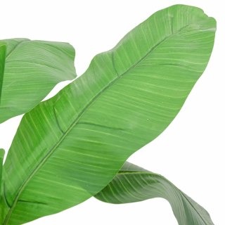 VidaXL Sztuczny bananowiec, 9 liści, 120 cm, zielony