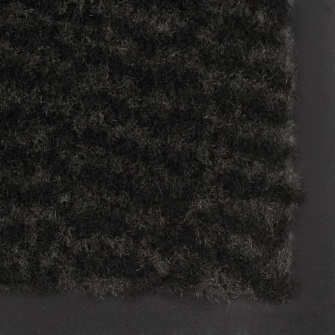 VidaXL Wycieraczki, 2 szt., prostokątne, tuftowane, 60x90 cm, czarne