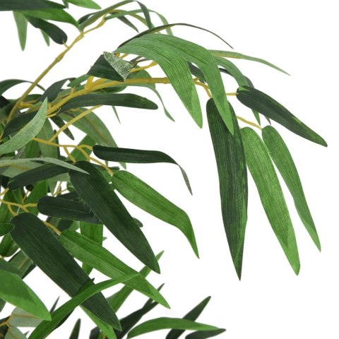VidaXL Sztuczny bambus, 988 liści, 150 cm, zielony
