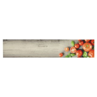 VidaXL Dywanik kuchenny z motywem pomidorów, 60x300 cm, aksamitny