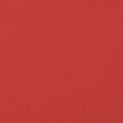VidaXL Poduszka na ławkę ogrodową, czerwona, 180x50x3 cm, tkanina