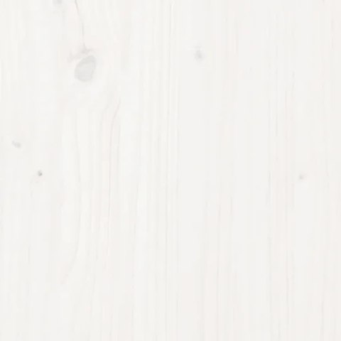  vidaXL Szafka nocna, biała, 40x34x45 cm, lite drewno sosnowe