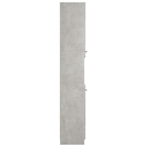 VidaXL Szafka łazienkowa, szarość betonu, 32x34x188,5 cm