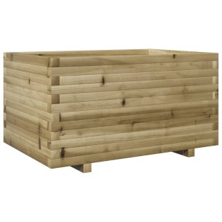 VidaXL Donica ogrodowa, 90x60x49,5 cm, impregnowane drewno sosnowe