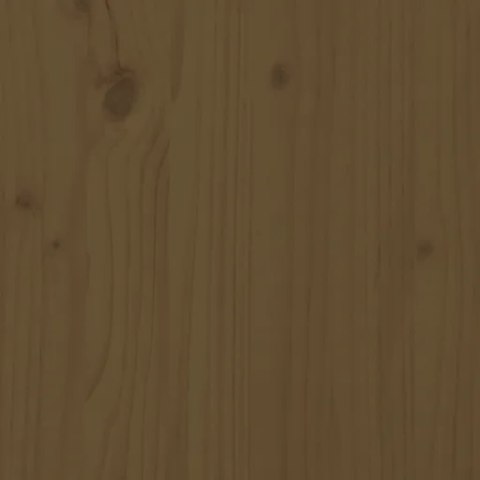  vidaXL Szafka nocna, miodowy brąz, 40x40x75 cm, lite drewno sosnowe