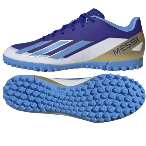 Buty adidas X CRAZYFAST Club Messi TF ID0726 niebieski 42 2/3