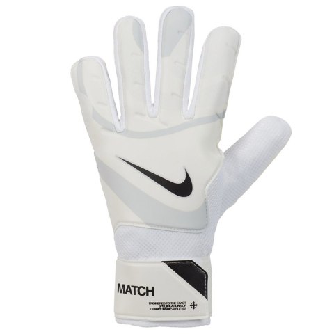 Rękawice Nike GK Match Jr FJ4862-100 biały 10