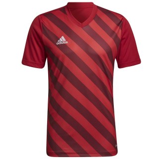 Koszulka adidas ENTRADA 22 GFX JSY HB0572 czerwony XL