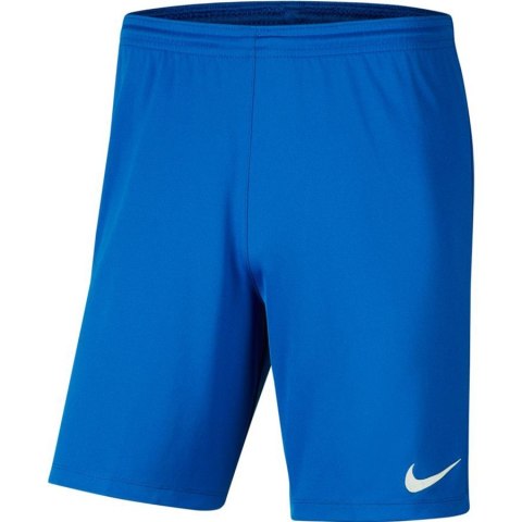 Spodenki Nike Y Park III Boys BV6865 463 niebieski L (147-158cm)