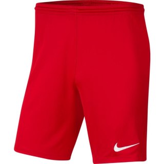 Spodenki Nike Y Park III Boys BV6865 657 czerwony S (128-137cm)