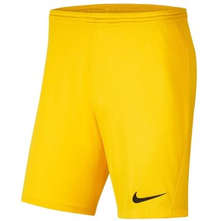 Spodenki Nike Y Park III Boys BV6865 719 żółty S (128-137cm)