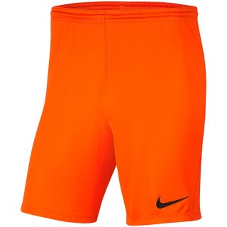 Spodenki Nike Y Park III Boys BV6865 819 pomarańczowy L (147-158cm)