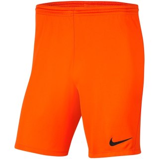 Spodenki Nike Y Park III Boys BV6865 819 pomarańczowy S (128-137cm)