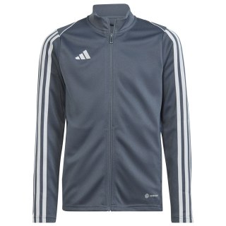 Bluza adidas TIRO 23 JKT Junior HS3523 szary 152 cm