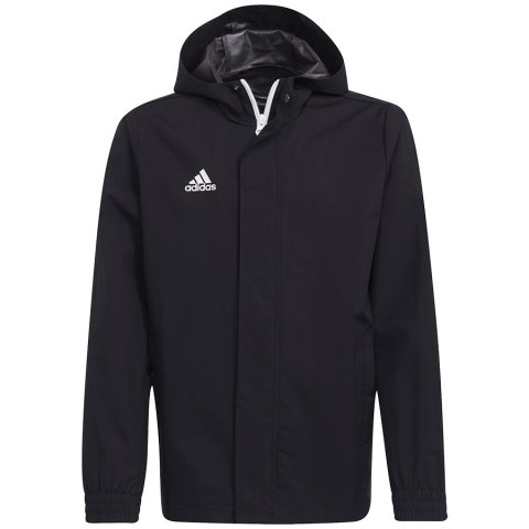 Kurtka adidas ENTRADA 22 AW Jacket H57510 czarny 128 cm