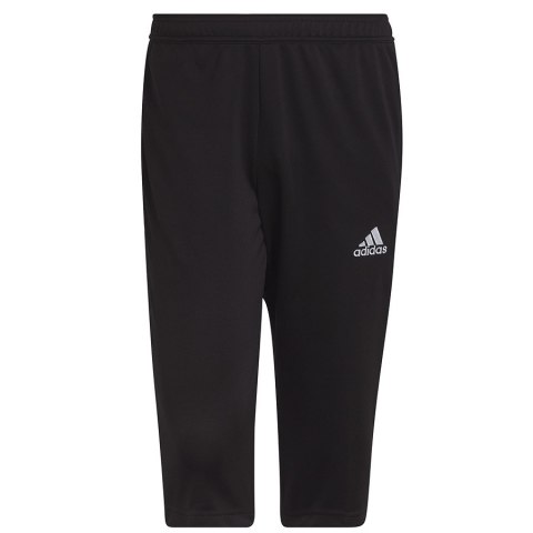 Spodnie piłkarskie adidas ENTRADA 22 3/4 Panty HB0576 czarny XL