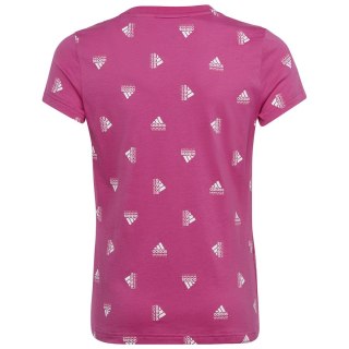 Koszulka adidas BLUV Tee girls IB8920 różowy 152 cm