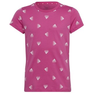 Koszulka adidas BLUV Tee girls IB8920 różowy 164 cm