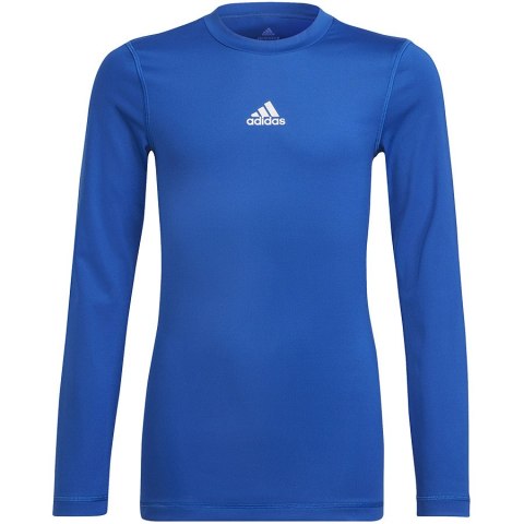 Koszulka adidas TECHFIT LS Tee Y H23155 niebieski 164 cm