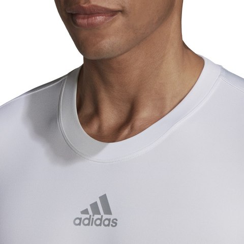 Koszulka adidas TECHFIT LS Top CR H23121 biały M