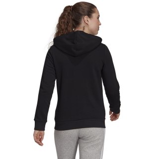 Bluza adidas 3 Stripes FL Full-Zip Hoodie GM5567 czarny S