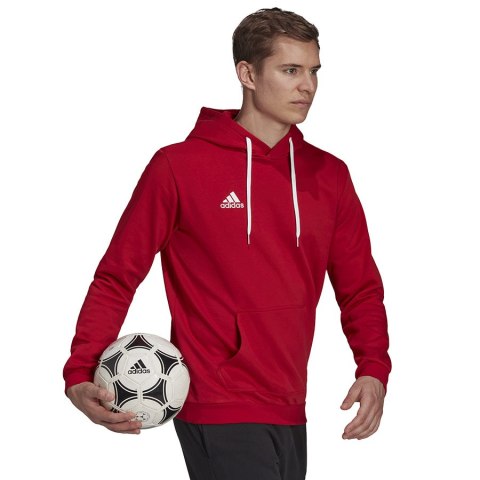 Bluza adidas ENTRADA 22 Hoody H57514 czerwony L