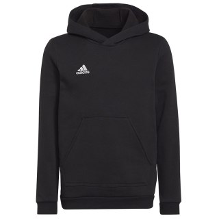 Bluza adidas ENTRADA 22 Hoody H57516 czarny 140 cm