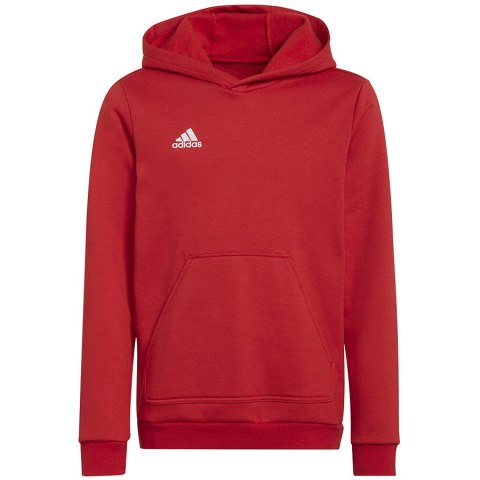 Bluza adidas ENTRADA 22 Hoody Y H57566 czerwony 128 cm