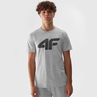 T-shirt 4F 4FWSS24TTSHM1155 27M szary XXL