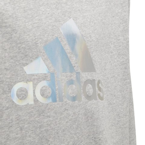 Bluza adidas G M Hoodie girls H57219 szary 152 cm