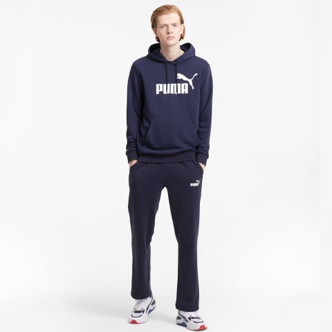 Bluza Puma Essential Big Logo Hoodie TR 586688-06 granatowy M