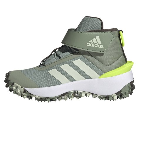 Buty adidas FORTATRAIL EL K IG7265 zielony 37 1/3