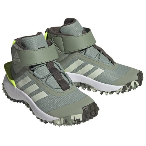 Buty adidas FORTATRAIL EL K IG7265 zielony 37 1/3