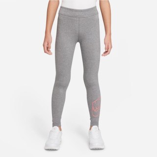 Legginsy Nike Sportswear Essential DN1853 091 szary XL