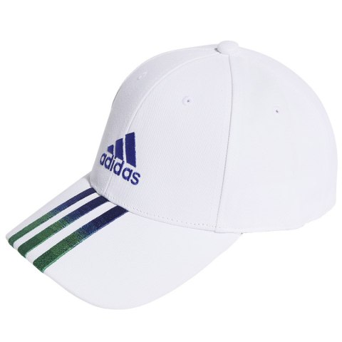 Czapka adidas BBall Cap 3 Stripes FA HT2028 biały OSFY