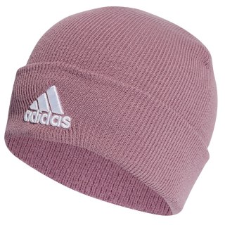 Czapka adidas Logo Beanie CUF II3526 różowy OSFW