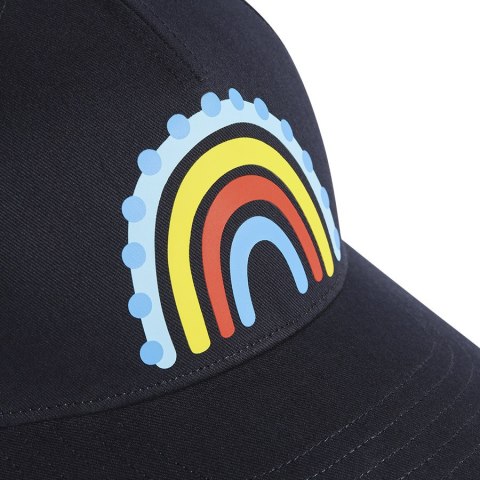 Czapka adidas Rainbow Cap HN5733 czarny OSFY