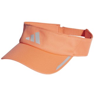 Daszek adidas RUN VISOR A.R. HY5501 pomarańczowy