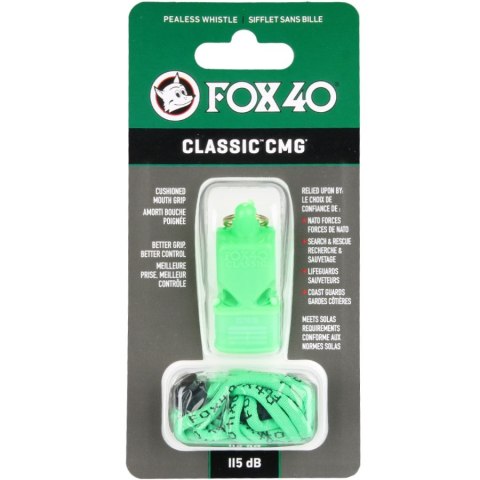 Gwizdek Fox 40 CMG Safety Classic 115 dB zielony