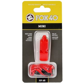 Gwizdek Fox 40 Mini Safety 109 dB czerwony