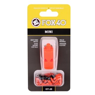 Gwizdek Fox 40 Mini Safety 109 dB pomarańczowy