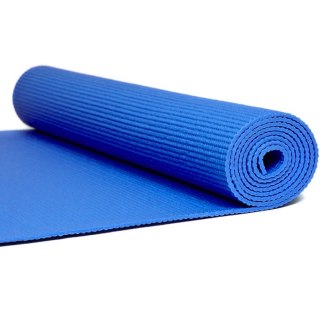 Mata Yoga PVC 173x61x0,4 cm S825740 niebieski 173x61cm