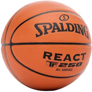 Piłka Spalding React TF-250 7 brązowy