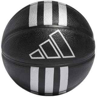 Piłka adidas 3 Stripes Rubber Mini HM4972 3 czarny