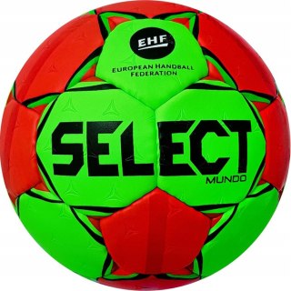 Piłka ręczna 3 Select Mundo zielono-czerwona 3 zielony