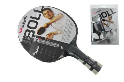 Rakietka Butterfly Timo Boll Black FL- wklęsły