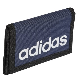 Portfel adidas Linear Wallet JE9476 granatowy one size