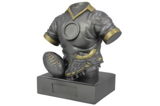 Statuetka Rugby GT sport 17 cm srebrny